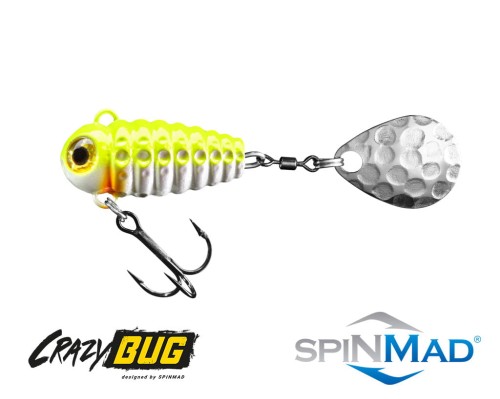 OBROTÓWKA SPINMAD Wirujący Ogonek CRAZYBUG 6g 2503