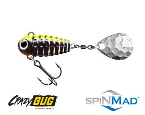 OBROTÓWKA SPINMAD Wirujący Ogonek CRAZYBUG 6g 2502