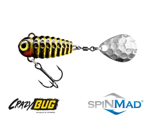 OBROTÓWKA SPINMAD Wirujący Ogonek CRAZYBUG 6g 2501