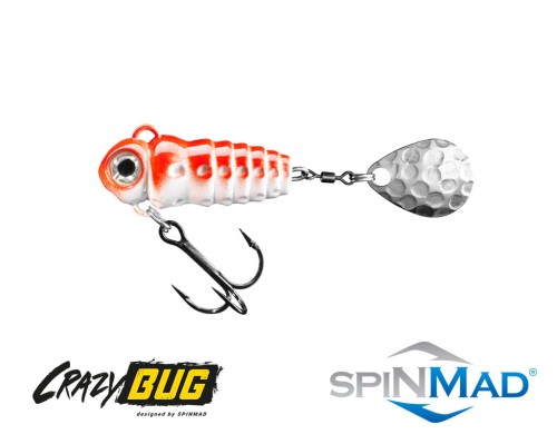 OBROTÓWKA SPINMAD Wirujący Ogonek CRAZYBUG 4g 2412