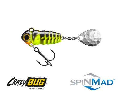 OBROTÓWKA SPINMAD Wirujący Ogonek CRAZYBUG 4g 2409