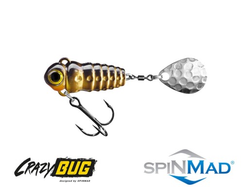 OBROTÓWKA SPINMAD Wirujący Ogonek CRAZYBUG 4g 2408