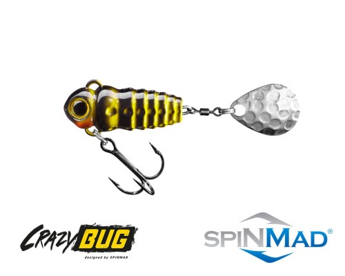 OBROTÓWKA SPINMAD Wirujący Ogonek CRAZYBUG 4g 2401