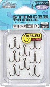 Kotwice bezzadziorowe Owner STBL-36BC 8 szt. roz. 10