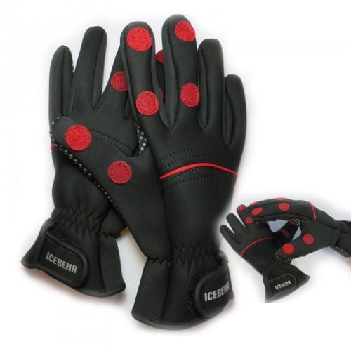 RĘKAWICE NEOPRENOWE - Icebehr Labrador M czerwone 86-50220