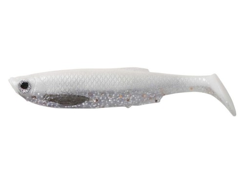 PRZYNĘTA Savage Gear 3D Bleak Paddle Tail 8cm - White Silver
