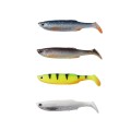 PRZYNĘTA Savage Gear 3D Bleak Paddle Tail 8cm - White Silver