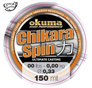 ŻYŁKA Okuma CHIKARA SPIN 0.28mm 150m