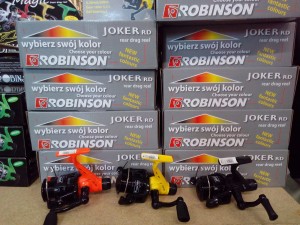 Kołowrotek Robinson JOKER RD 301 23T-JO-B030 Pomarańczowy NOWOŚĆ
