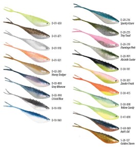 Przynęta gumowa Dragon FATBOY PRO 6"/15 cm ZANDER/FREAK 2 szt. D-30-301 NOWOŚĆ