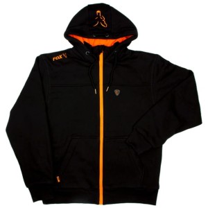 Fox bluza HEAVY LINED HOODY BLACK/ORANGE rozm. M CPR712 WYPRZEDAŻ!