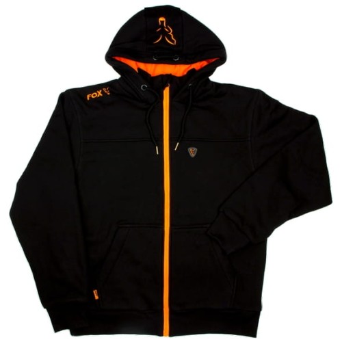 Fox bluza HEAVY LINED HOODY BLACK/ORANGE rozm. M CPR712 WYPRZEDAŻ!
