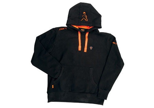 Fox bluza HOODY BLACK/ORANGE rozm. M CPR706