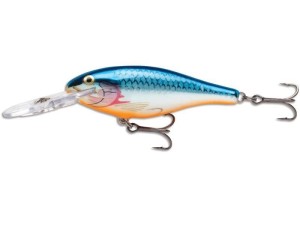 WOBLER Rapala Shad Rap 9cm Silver Blue SR09SB