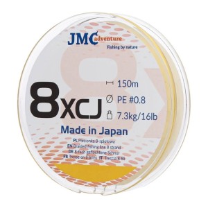 JAPOŃSKA PLECIONKA WĘDKARSKA JMC ADVENTURE 8XCJ PE 0.8 - 150M