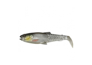 Przynęta gumowa Savage Gear Craft Cannibal Paddletail 10,5cm 12g Green Silver
