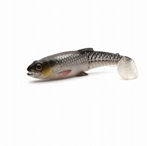 Savage Gear-Craft Cannibal Paddletail 6,5CM/4G Green Silver