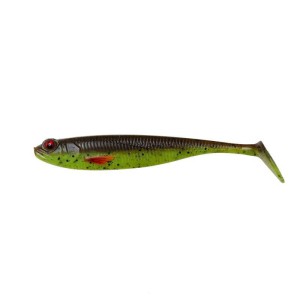 Przynęta Gumowa DAM Effzett Shadster Slim 13,5cm/20,7g, Motoroil Chatreuse UV 1szt