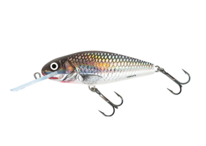Wobler Salmo PERCH DEEP RUNNER 8CM Holo Grey Shiner	