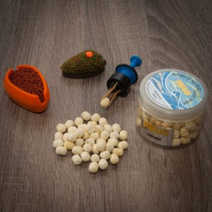 Meus Dumbells Fluo Wafters 8mm Czekolada Pomarańcza 55g