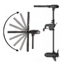 Silnik Elektryczny JAXON TURBO MAX XT 65LB X składany rumpel (rączka) ES-XT65X