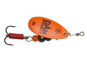 Obrotówka DAM Fluo Spinner #1 3g Sinking Orange