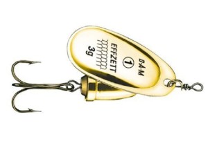 Obrotówka DAM Executor Spinner 5 11g Sinking Gold
