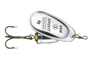 Obrotówka DAM Executor Spinner 5 11g Sinking Silver