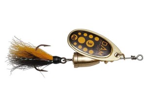 Obrotówka DAM Executor Dressed Spinner 1 3g Sinking Black