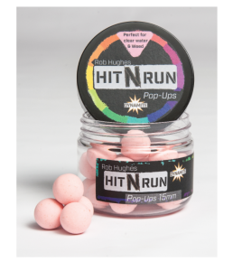 Kulki Dynamite Baits Hit N’ Run Pop Ups 15mm Różowy 25G