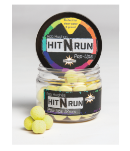 Kulki Dynamite Baits Hit N’ Run Pop Ups 15mm Żółty 60g