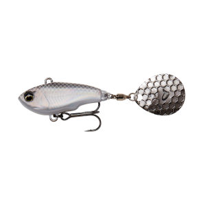 Savage Gear Fat Tail Spin 6.5cm 16g Sinking White Silver