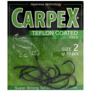 Haczyki Carpex Super Strong 8 roz 10 10szt