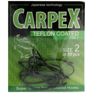 Haczyki Carpex Super Strong 7 roz 4 10szt