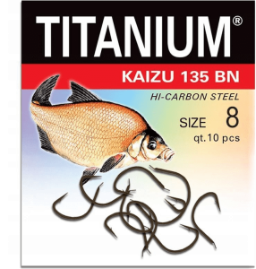Haczyk Robinson Titanium Kaizu roz 4 10sztuk