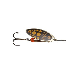 Obrotówka DAM Predator Spinner #0 3g Blacky