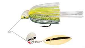 StrikeKing Hack Attack Spinnerb 21.3g  Chartreuse Sexy Shad