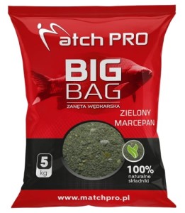 Zanęta MatchPro Big Bag 5kg Zielony Marcepan