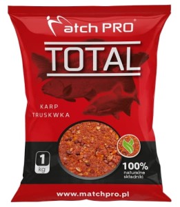 Zanęta MatchPro Total Karp Truskawka 1kg