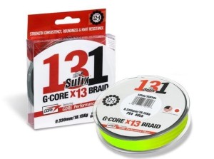 Plecionka Sufix 131 G-Core Braid Chartreuse 0,165mm 150m
