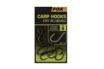 FOX Carp Hooks Stiff Rig Beaked 6