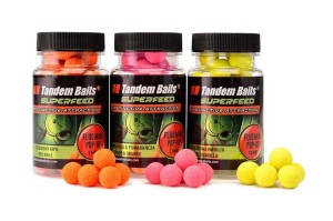 Tandem Baits SuperFeed Fluo Mini Pop-u 12mm 30g Robin Fruit