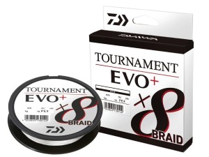 PLECIONKA Daiwa TOURNAMENT x8 BRAID EVO+  135m 0,14mm WHITE
