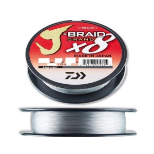 PLECIONKA Daiwa J-BRAID GRAND x8 135m/0,20mm GRAY LIGHT 
