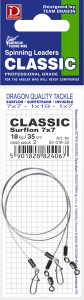 Przypon DRAGON American Fishing Wire 7 x 7 Surfstrand 6 kg CLASSIC 2 szt. 20 cm