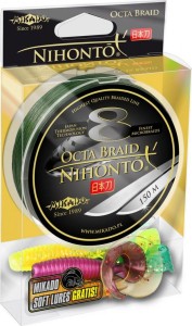 Mikado Plecionka Nihonto Octa Braid 0.26mm 150m Zielona 
