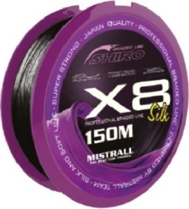 Mistrall Plecionka Shiro Silk Braided Line X8 0,36mm Black 150m 