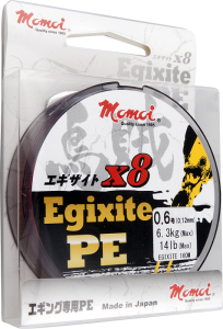 Plecionka MOMOI Egixite 0.10mm 8.1kg 135m szara