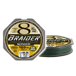 Braider X8 Olive Green 0,14/150m 17,50KG