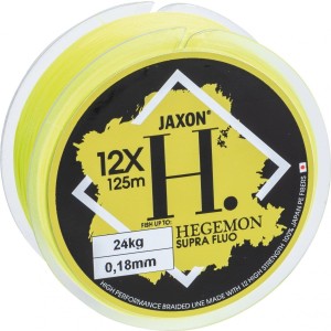 Jaxon- Plecionka  Hegemon Supra 12x Fluo 0,20mm 28,0KG 125m 